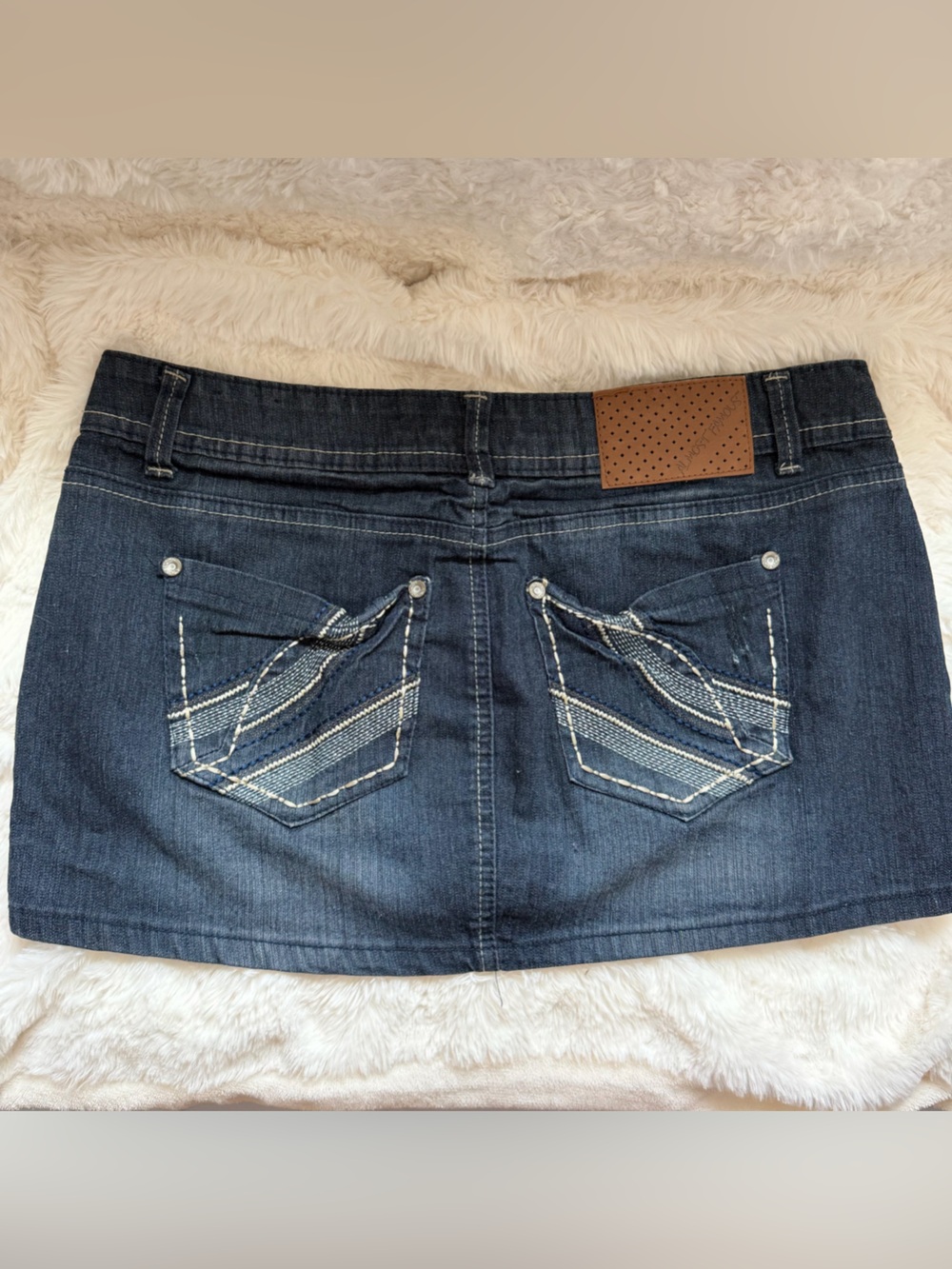 Y2k Denim Mini Skirt